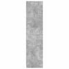 vidaXL Kleiderschrank Schubladen Betongrau 50x50x200cm Holzwerkstoff