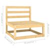 vidaXL 6-tlg. Garten-Lounge-Set mit Kissen Kiefer Massivholz