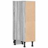 vidaXL Unterschrank Riga Grau Sonoma 20x44,5x81,5 cm Holzwerkstoff