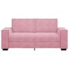 vidaXL 2-Sitzer-Sofa Rosa 180x78x84 cm Samt