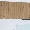 vidaXL H&auml;ngeschrank Artisan-Eiche 80 x 31 x 80 cm Holzwerkstoff
