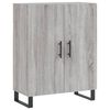 vidaXL Highboard Grau Sonoma 69,5x34x180 cm Holzwerkstoff