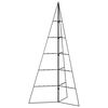 vidaXL Metall-Weihnachtsbaum f&uuml;r Dekorationen Schwarz 100 cm
