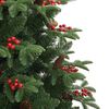 vidaXL K&uuml;nstlicher Weihnachtsbaum mit 300 LEDs mit St&auml;nder Gr&uuml;n 180 cm