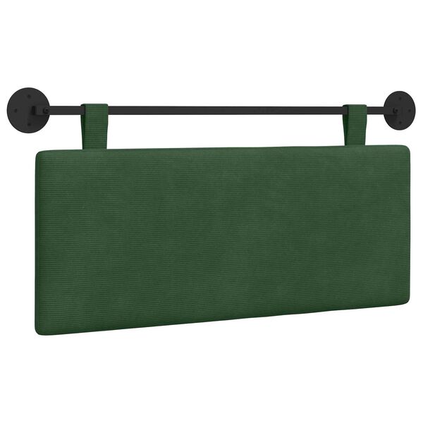 vidaXL H&auml;ngevorderseite Wandmontiert Uni Cordstoff