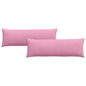 vidaXL Sofakissen 2 pcs Rosa 120 x 40 cm Stoff