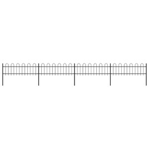 vidaXL Gartenzaun | Stahl | Robust | Modern
