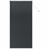 vidaXL Venezianische Jalousien Schwarz 220 x 105 cm Aluminium