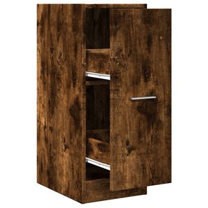 vidaXL Apothekerschrank R&auml;uchereiche 30x41x77,5 cm Holzwerkstoff