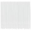 vidaXL Spitzenvorhang mit Vorh&auml;ngen Floral Wei&szlig; 300 x 500 cm Polyester