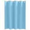 vidaXL Verdunkelungs-Vorh&auml;nge mit Ringen 2 pcs Himmelblau 140 x 140 cm