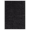 vidaXL Teppich HUARTE Kurzflor Weich und Waschbar Schwarz 200x280 cm