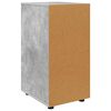 vidaXL Aufbewahrungsschrank Beton Grau 40 x 48 x 81 cm Holzwerkstoff