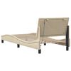 vidaXL Bettgestell ohne Matratze "Hanko" Creme 90x200 cm Stoff