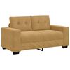 vidaXL Sofa Set 3 pcs Braun 221 x 80 x 80 cm Samt