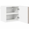 vidaXL K&uuml;chenschrank mit T&uuml;r 2 pcs Braun Eichen-Optik 40 x 31 x 40 cm
