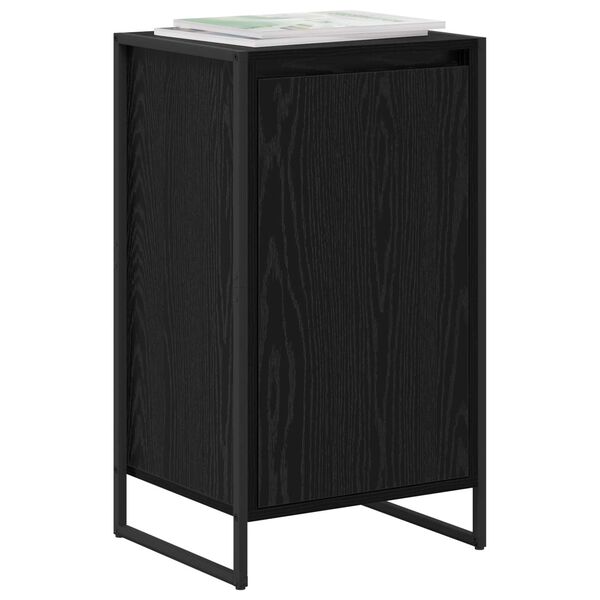 vidaXL Sideboard Schwarz Eichen-Optik 43 x 36 x 75,5 cm Holzwerkstoff