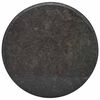 vidaXL Tischplatte Schwarz &Oslash;60x2,5 cm Marmor