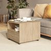 vidaXL Couchtisch Sonoma-Eiche 55x55x40 cm Holzwerkstoff