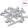 vidaXL Schraube 1600 stk. Silber M6 x 60 mm Stahl