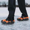 vidaXL Eiskrallen f&uuml;r Schuhe mit 10 Spikes Orange S