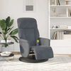 vidaXL Massage Relaxsessel Dunkelgrau 91 x 71 x 105 cm Samt