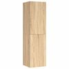 vidaXL TV-Schrank Sonoma-Eiche 30,5x30x110 cm Holzwerkstoff