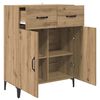 vidaXL Sideboard Artisan-Eiche 69,5 x 34 x 90 cm Holzwerkstoff