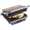Bestron Panini Grill ASW113CO 1000 W Schwarz und Kupfern