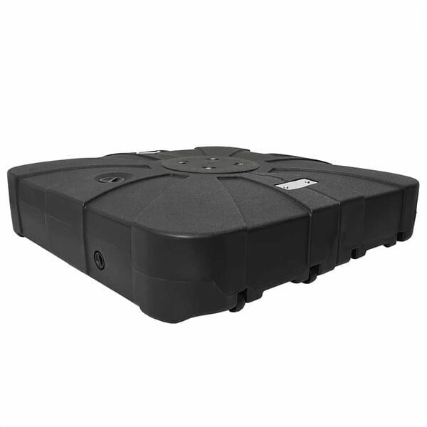 vidaXL Basis für Freischwinger-Sonnenschirm Schwarz 86 x 86 x 19 cm