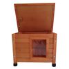@Pet Outdoor-Katzenhaus XL 68,5x54x51,5 cm Holz Braun