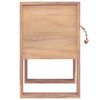 vidaXL Nachttisch 40 x 30 x 50 cm Teak Massivholz