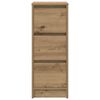 vidaXL Sideboard Artisan-Eiche 29,5x34x76 cm Holzwerkstoff