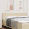 vidaXL Kopfteil Creme 180 cm Stoff