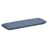 vidaXL R&uuml;cken Kissen Blau 160 x 50 cm Cordstoff