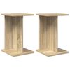 vidaXL Pflanzenst&auml;nder 2 Stk. Sonoma-Eiche 25 x 25,5 x 40,5 cm