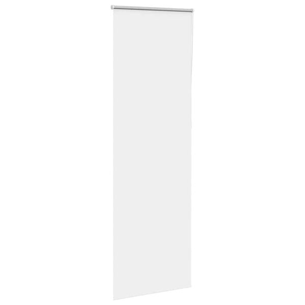 vidaXL Verdunkelungsrollo Wei&szlig; 65x230cm Stoffbreite 60,7 cm Polyester