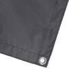 vidaXL Balkon-Sichtschutz Anthrazit 90x700 cm 100 % Polyester-Oxford