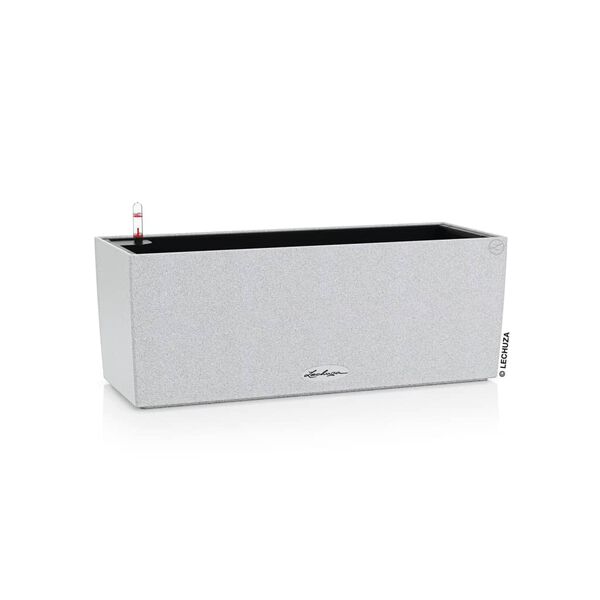 LECHUZA Pflanzgefäß BALCONERA Stone 50 ALL-IN-ONE Quarzweiß