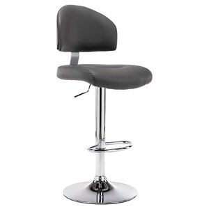 vidaXL Barhocker Grau Kunstleder