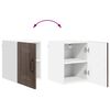 vidaXL K&uuml;chenschrank mit T&uuml;r 2 pcs Braun Eichen-Optik 30 x 31 x 40 cm