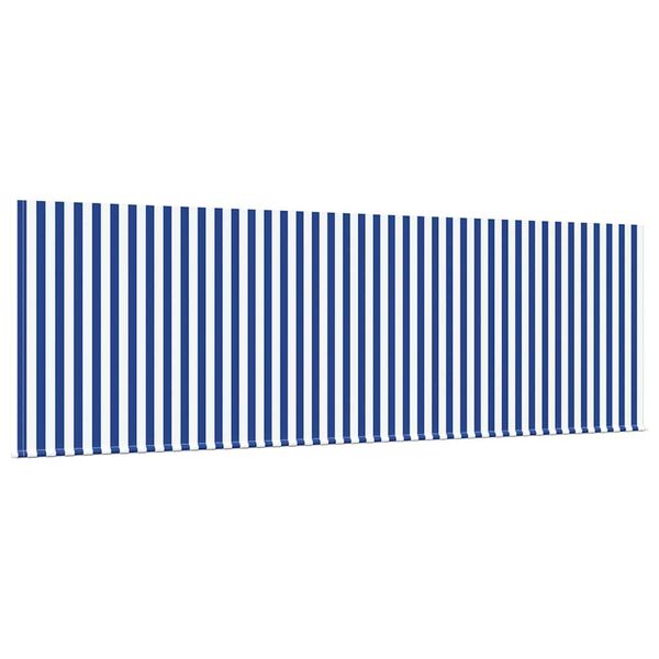 vidaXL Einziehbare Markise Blau 350 x 200 cm Stoff