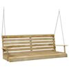 vidaXL Schaukelbank Impr&auml;gniertes Kiefernholz 155x65x60 cm