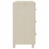 vidaXL Sideboard HAMAR Honigbraun 90x40x80 cm Massivholz Kiefer