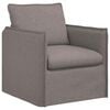 vidaXL Sofa 2 pcs Taupe
