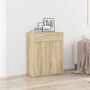 vidaXL Sideboard Sonoma-Eiche 60x30x75 cm Holzwerkstoff