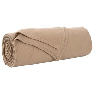 vidaXL Wohndecke Kamel 210 x 140 cm 0.41 kg Fleece