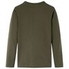 Kinder-Langarmshirt Khaki 104
