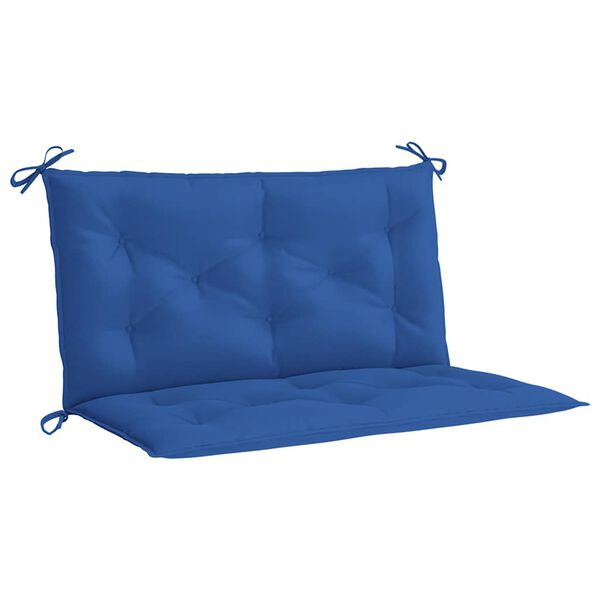 vidaXL Gartenbank-Auflage Blau 100x(50+50)x7 cm Oxford-Gewebe