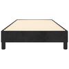 vidaXL Boxspringbettgestell Schwarz 90x190 cm Samt